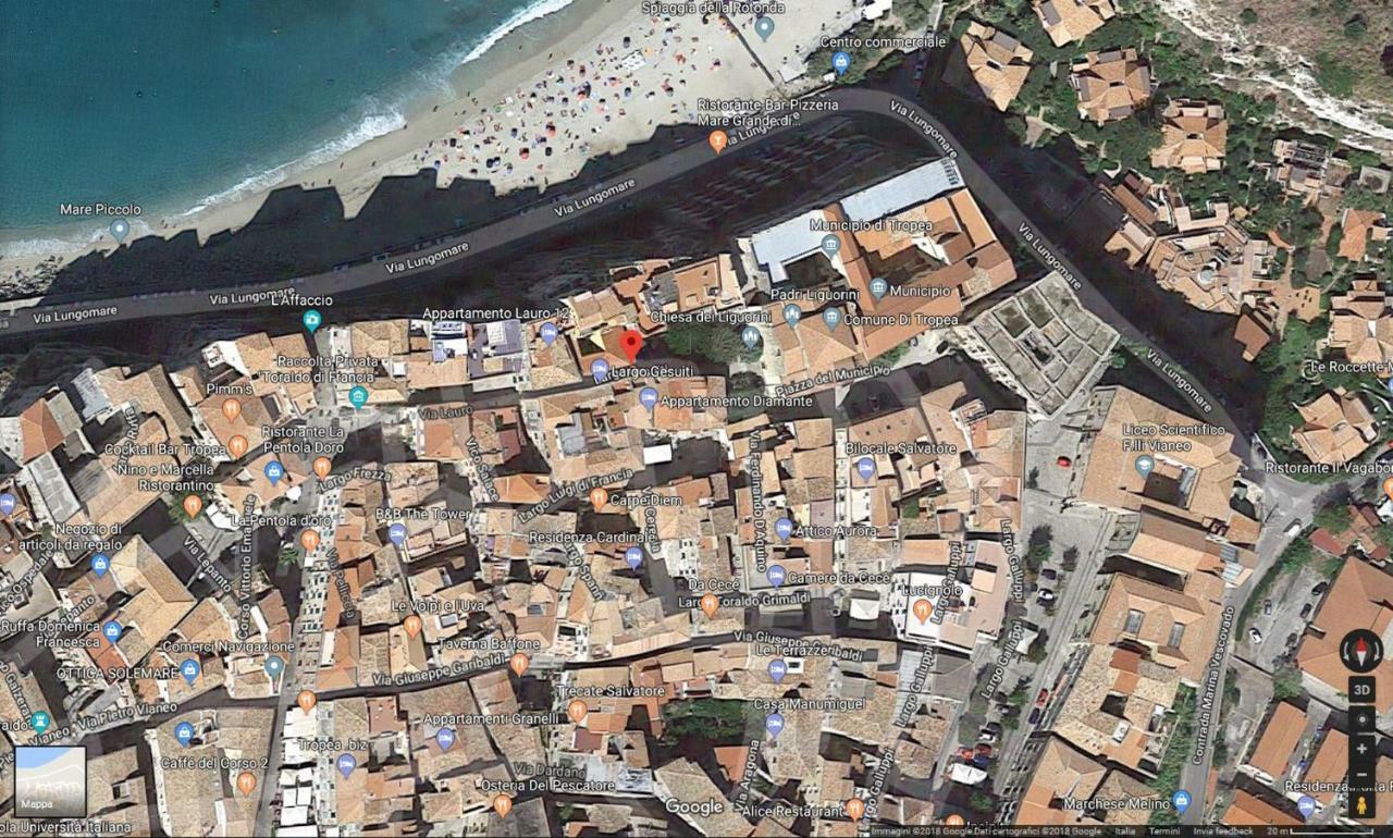 Ferienwohnung Casa Elide Centro Storico Tropea Exterior foto